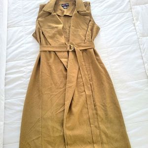 Long, Tie,Belted Vest